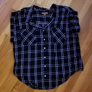 Jachs Girlfriend Womens Button Down Shirt